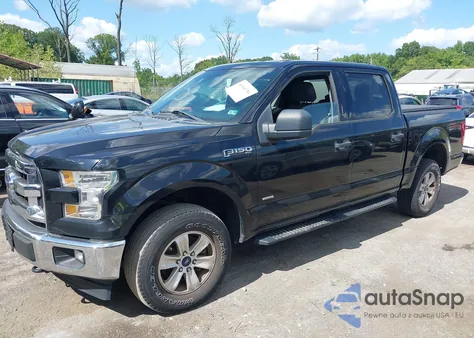 2017 Ford F-150 Xlt из США, поврежденный, VIN 1FTEW1EP0HFC12079